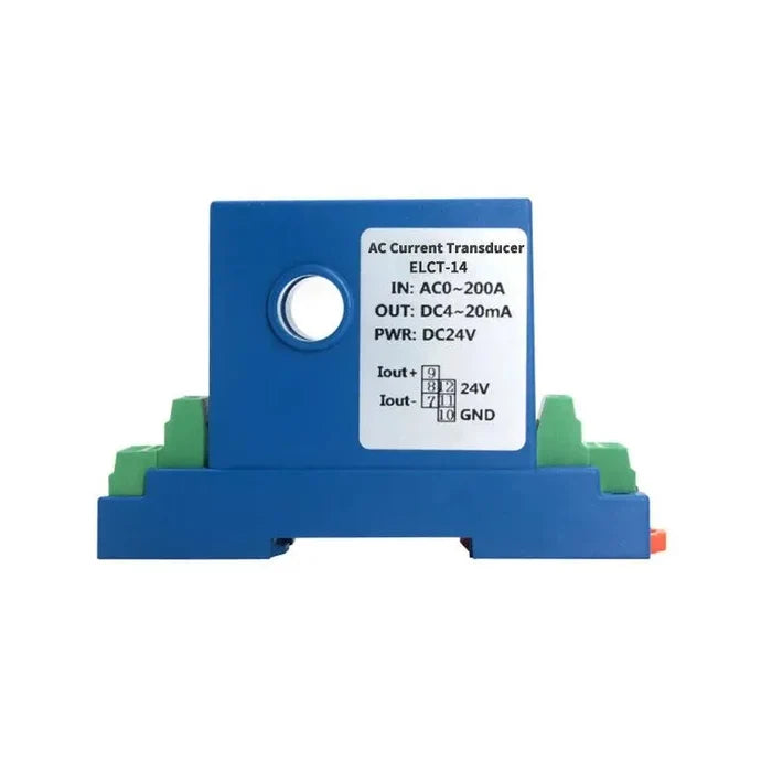 closed loop hall effect current transducer, DC current transmitter 0-200A, 4-20mA current sensor, DIN rail current transformer, hall current transducer,0-5V 0-10V analog output current transducer, RS485 hall current sensor, 8mm 12mm aperture DC current CT, 0~200A DC current transmitter, DIN rail mount hall effect sensor, high precision 0.5%FS current transducer, CE certified closed loop current sensor,fast response ≤200ms current transmitter- electrical center b2c