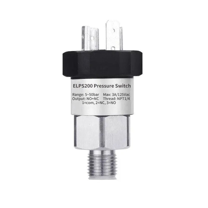 0.3-400Bar Hydraulic General Adjustable Pressure Switch Mechanical Gas Oil Water Piston NPT1/4'' Pressure Control Switch - electrical center b2c