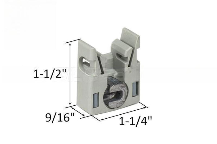 Window Balance Brake Shoe Replacement for Sliding Windows – 1 - 1/4" Durable Fit - Reflect Window & Door