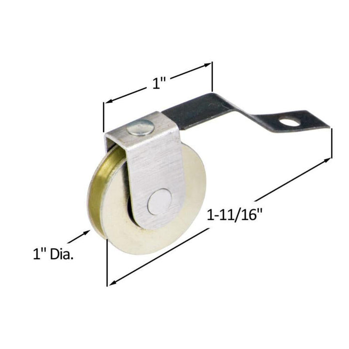 Patio Screen Door Spring Tension 1" Stainless Steel Ball - Bearing Roller - Reflect Window & Door