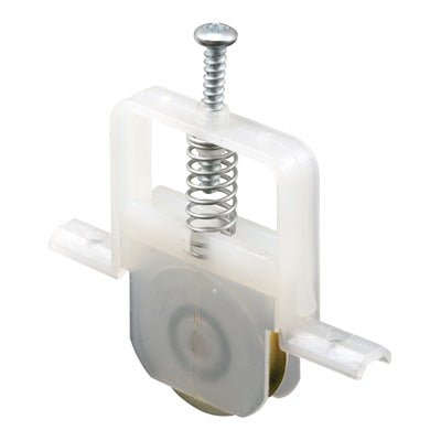 1" Steel Sliding Screen Door Bottom Roller – Columbia Door Replacement Roller with Nylon Housing