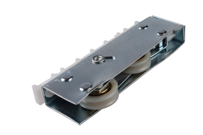 Tandem Sliding Glass 1" Diameter Roller with Plastic Mounting for Smooth Door Operation - Reflect Window & Door