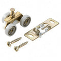 1" Diameter Closet Door 3 - Wheel Hanger Roller - Reflect Window & Door