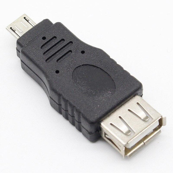 10Pcs OTG 5pin F/M Mini Changer Adapter Converter USB Male to Female Micro USB Adapter USB Gadgets.