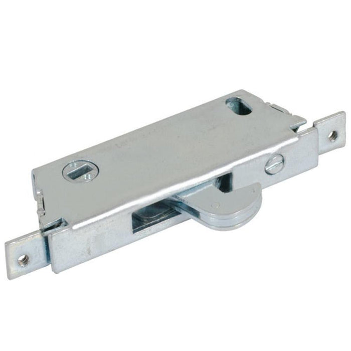 Sliding Glass Patio Door Mortise Lock 1/2" Wide Square End Face with 3 - 11/16" Screw Holes - Reflect Window & Door