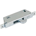 Sliding Glass Patio Door Mortise Lock 1/2" Wide Square End Face with 3 - 11/16" Screw Holes - Reflect Window & Door