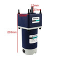 120W DC Gear Motor 12V 24V High Torque 245KG Reducer Speed 10rpm -600rpm Permanent Magnet Gearbox Motor Long Life Low Noise 12 V,12v motor high torque,high torque low rpm electric motor
