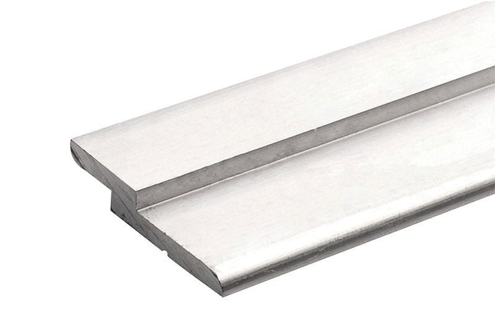 Z - Shaped Aluminum Door Astragal Molding - 144" Mill Finish - Reflect Window & Door