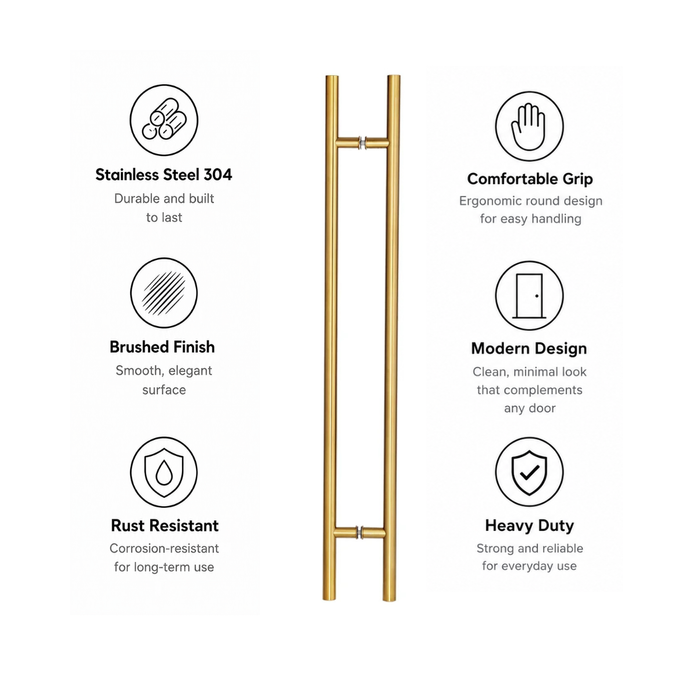 Door pull handle and it's features
