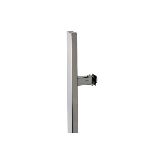 18" Single-Sided Rectangle Entry Door Pull Handle | 304 Stainless Steel - Satin Brushed Finish