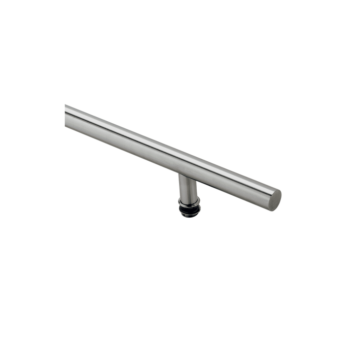 18" Single-Sided Round Entry Door Pull Handle | 304 Stainless Steel