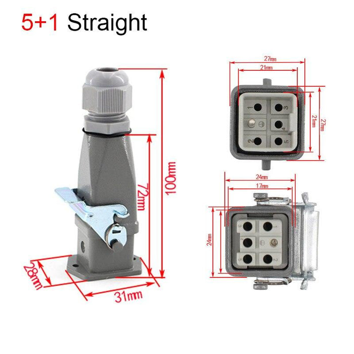 6 Core Straight