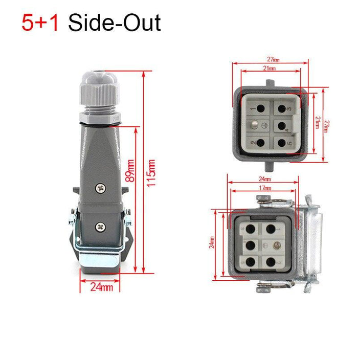 6 Core Side-Out
