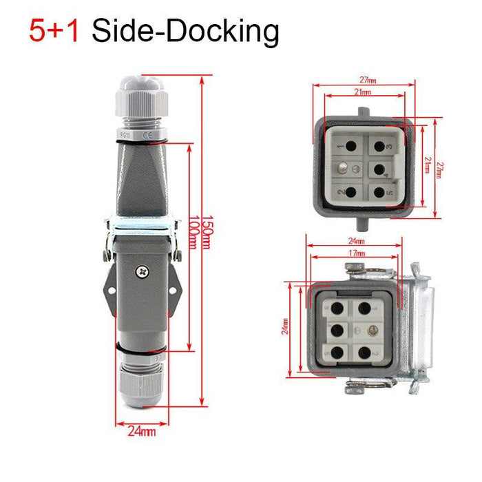 6 Core Side-Docking