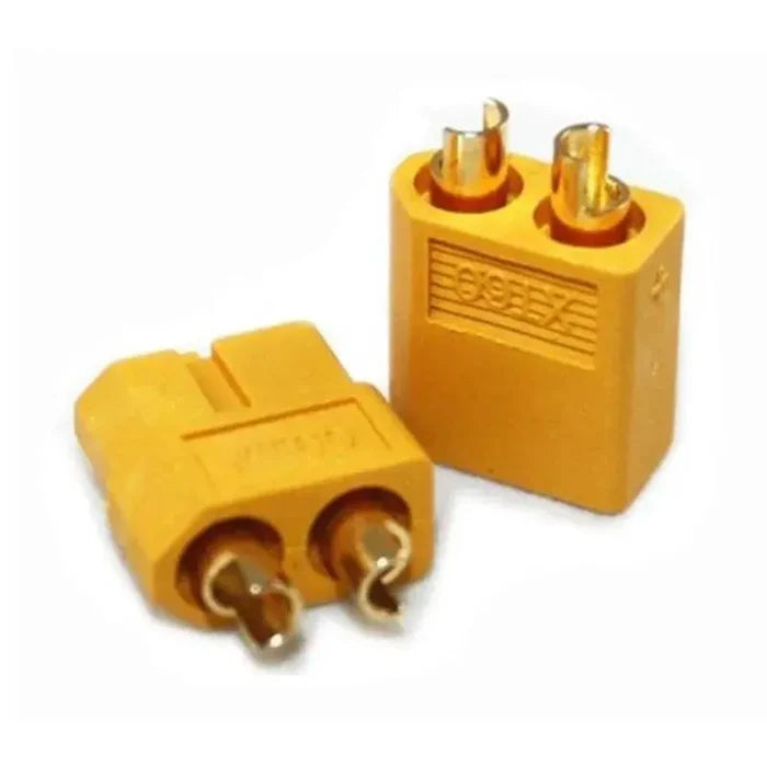 200 Pairs High Quality Yellow XT60 XT-60 XT 60 Plug Male Female Connectors - electrical center b2c