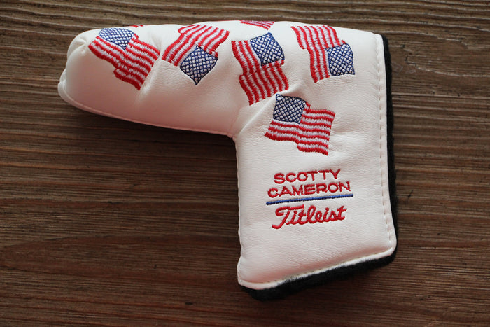 2002 White Ryder Cup Flags Headcover