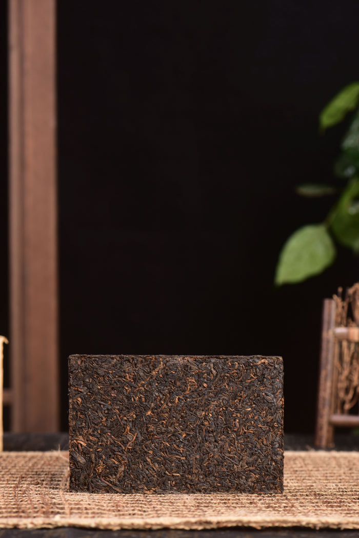 2003 Yuan Shen Ripe Pu-erh Tea Brick | Yunnan Sourcing Tea Shop