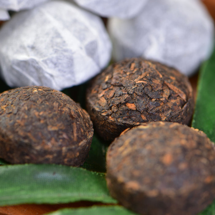 2010 Bulang Mountain Ripe Pu-erh Tea Mini Tuo | Yunnan Sourcing Tea Shop
