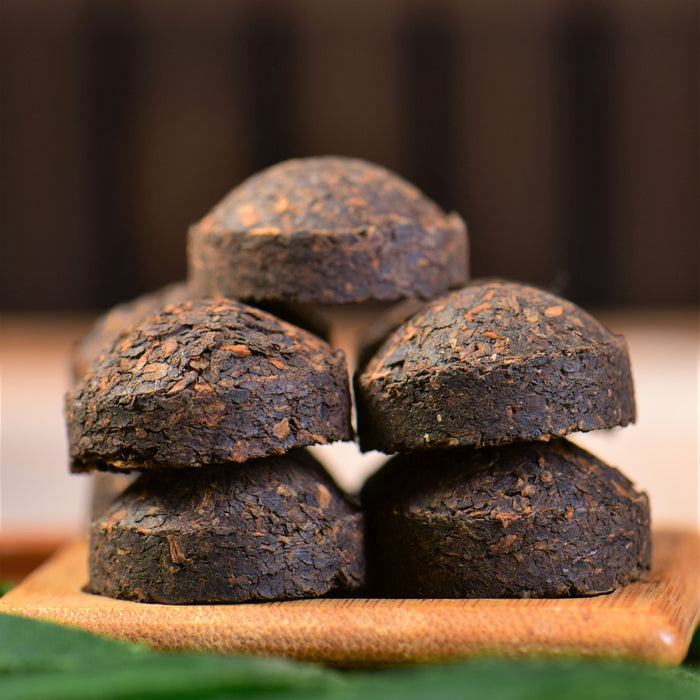 2010 Bulang Mountain Ripe Pu-erh Tea Mini Tuo | Yunnan Sourcing Tea Shop