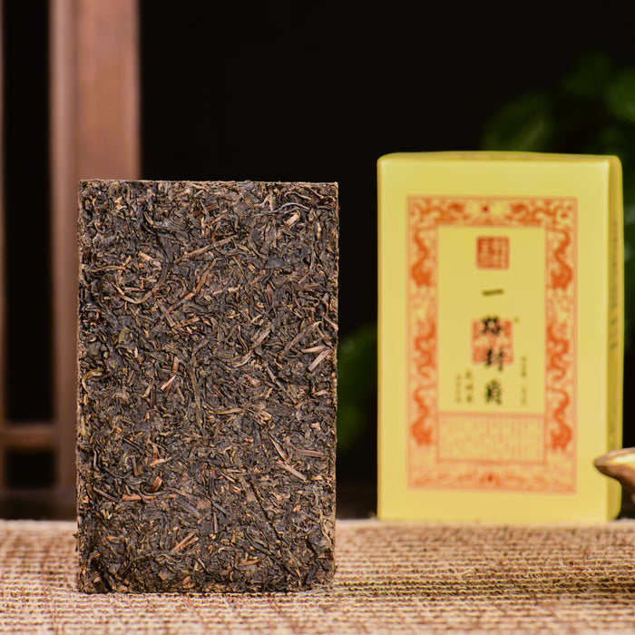 2016 Cha Yu Lin "Yi Lu Feng Jue" Hunan Fu Brick Tea | Yunnan Sourcing Tea Shop