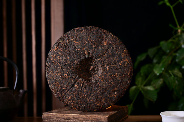 2024 Yunnan Sourcing "Ba Wang" Ripe Pu-erh Tea Cake | Yunnan Sourcing Tea Shop