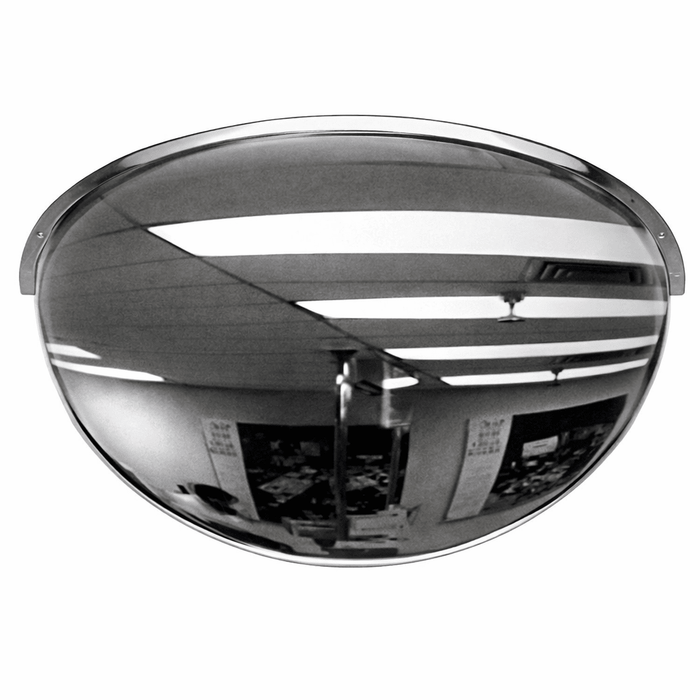 26" Diameter 360° Vision Acrylic Dome Mirror – Wide Angle Security Mirror - Reflect Window & Door