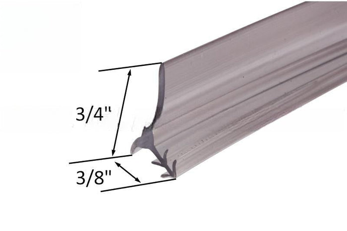 Shower Door Clear 32" Sweep PVC Seal - Reflect Window & Door