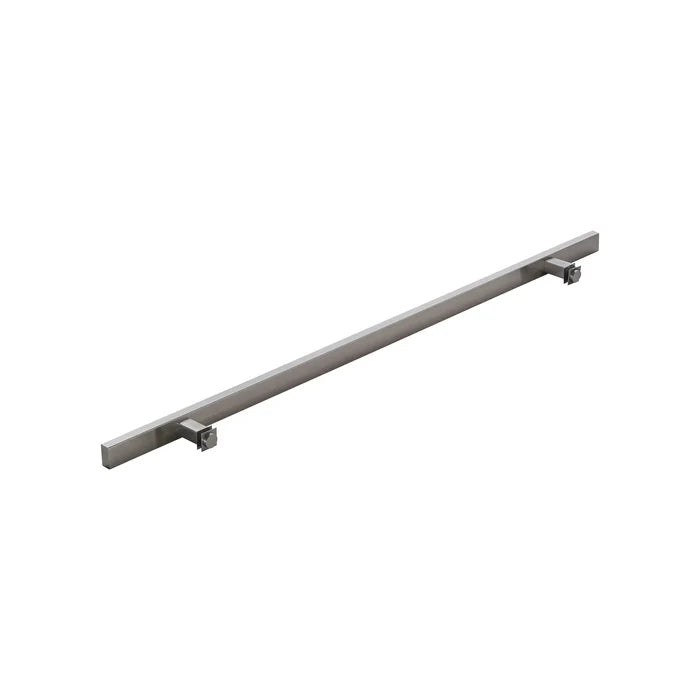 36" Single-Sided Rectangle Entry Door Pull Handle | 304 Stainless Steel - Satin Brushed Finish