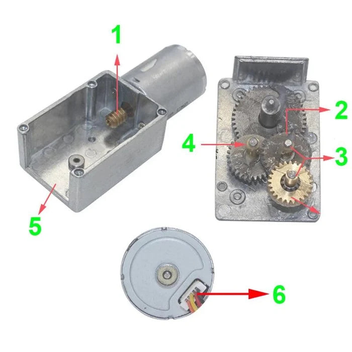 370 Brushless Motor Gear 12V 24V DC Electric Motor BLDC Metal Gearbox  Worm Reduce Mni Motors JGY370,geared bldc motor