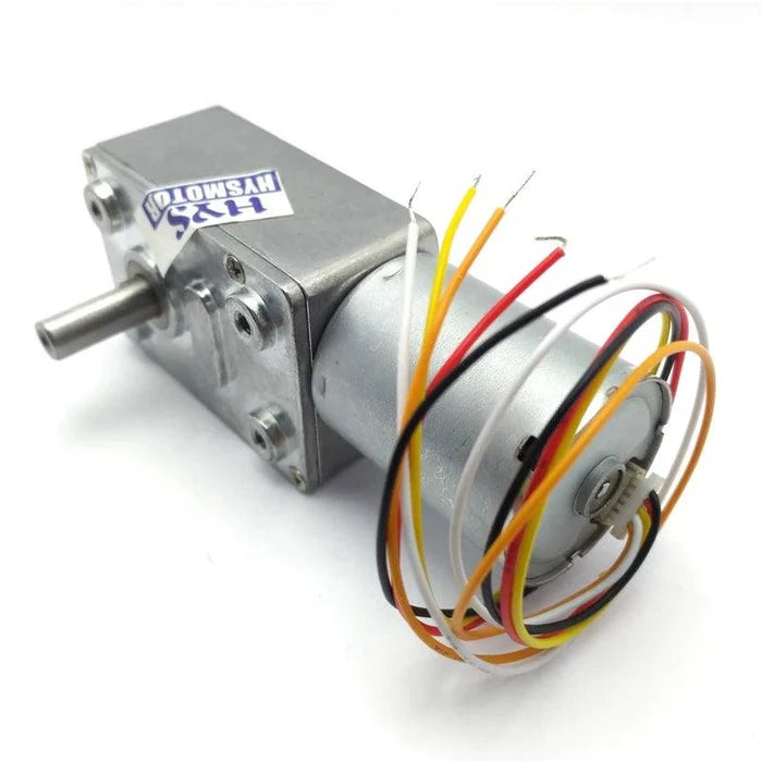 370 Brushless Motor Gear 12V 24V DC Electric Motor BLDC Metal Gearbox  Worm Reduce Mni Motors JGY370