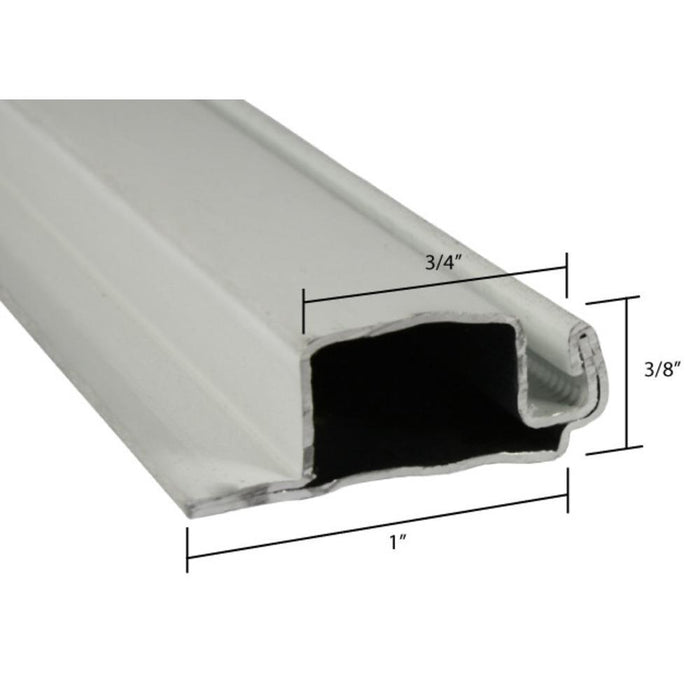Roll Formed Aluminum Window Screen Frame – 3/8" x 1" Lip Flanged for Custom Screen Repairs - Reflect Window & Door