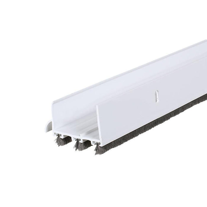 48" White Door Shoe with Rain Drip – Fits 1-3/4" Doors