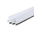 48" White Door Shoe with Rain Drip – Fits 1-3/4" Doors
