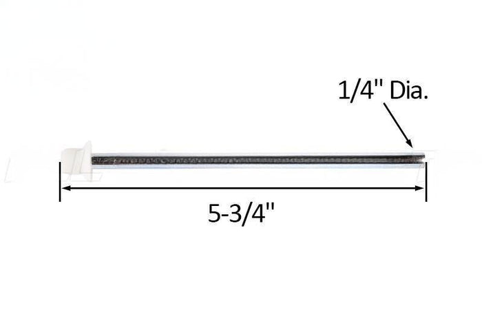 5 - 3/4" Pivot Pin for Closet and Wardrobe Doors - Reflect Window & Door