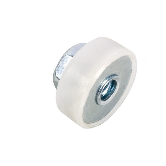 Shower Door Roller Replacement – 5/8" Nylon Ball Bearing, Flat Edge - Reflect Window & Door