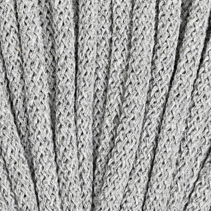 5mm Braided Cord – Soft Gray Color