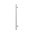 60" Single-Sided Rectangle Entry Door Pull Handle | 304 Stainless Steel - Satin Brushed Finish