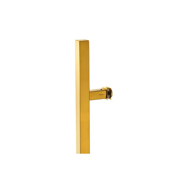 60" Single-Sided Square Entry Door Pull Handle | 304 Stainless Steel - PVD Gold Finish