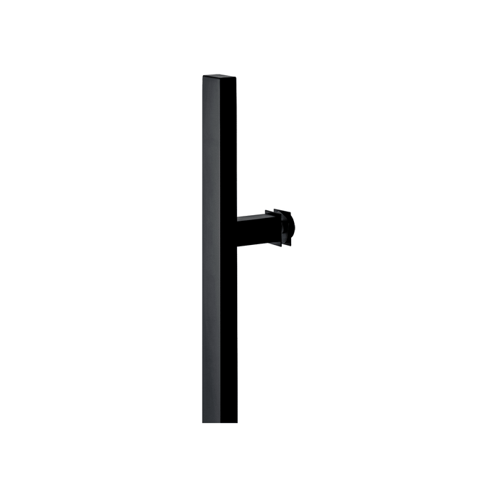 72" Single-Sided Rectangle Entry Door Pull Handle | 304 Stainless Steel - Black Matte Finish