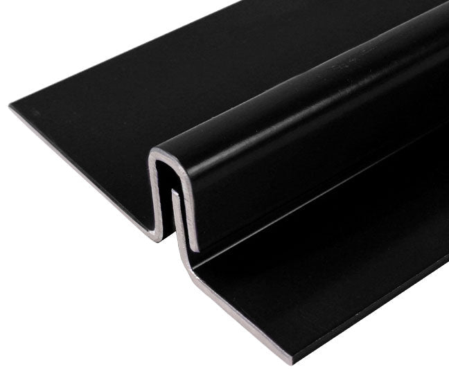 Outswing Door Security Bar – Heavy - Duty Black Steel Interlocking Astragal - Reflect Window & Door