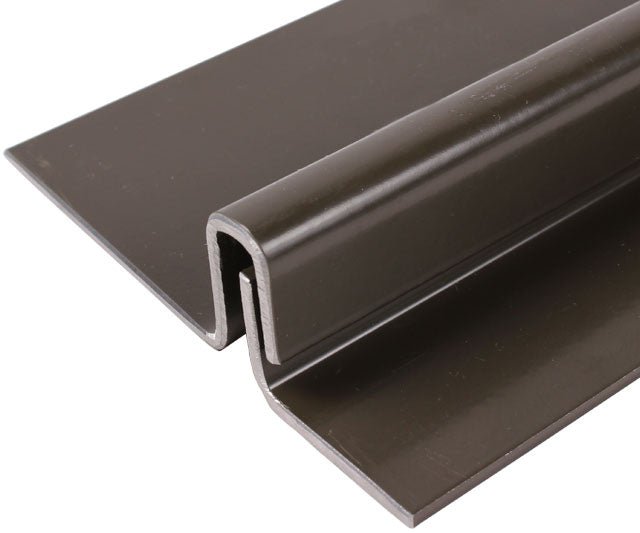 Security Astragal Bar for Outswing Doors – Bronze Aluminum, 82" - Reflect Window & Door