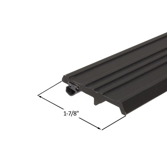 Bronze Aluminum Flat Bar Astragal with Rubber Bulb Seal for Double Doors - Reflect Window & Door