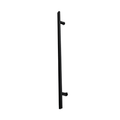 84" Single-Sided Rectangle Entry Door Pull Handle | 304 Stainless Steel - Black Matte Finish
