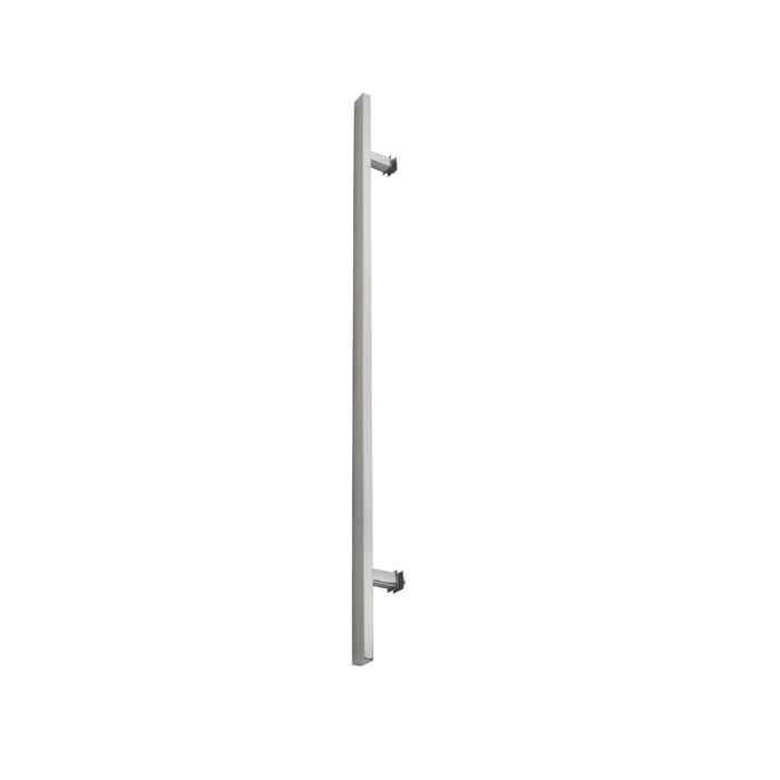 84" Single-Sided Rectangle Entry Door Pull Handle | 304 Stainless Steel - Satin Brushed Finish