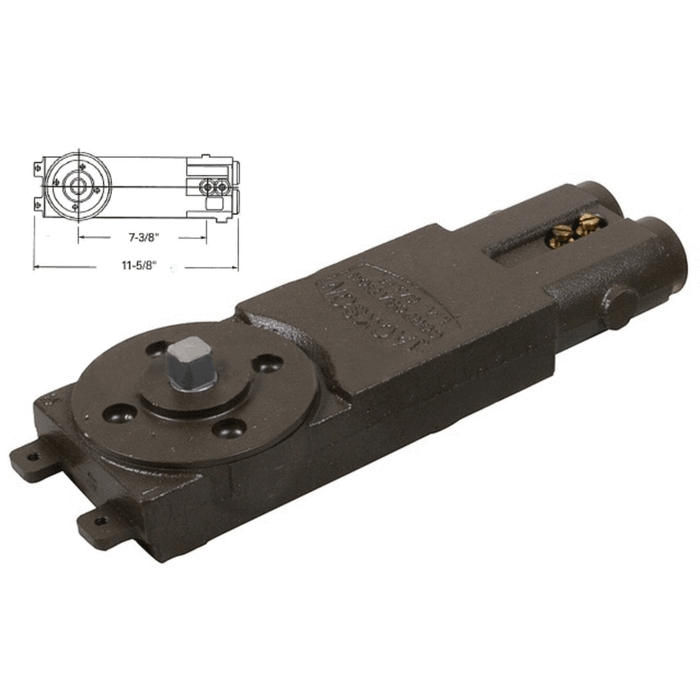 Jackson Concealed Overhead Commercial Door Closer - 90 Degree Hold Open - Reflect Window & Door