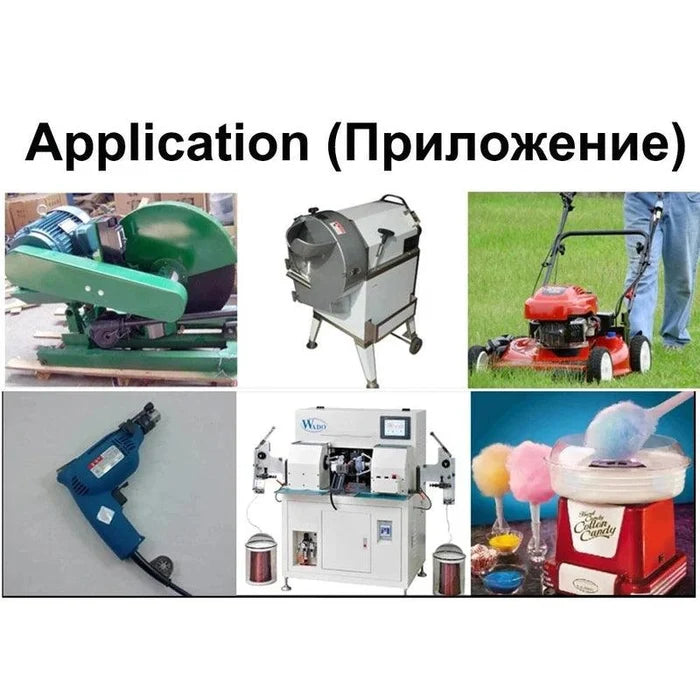 90W DC Permanent Magnet Motor 12V 24V 1800RPM 3000RPM High Speed Torque Forward Reverse PWM Adjustable Motor Automated Control