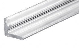 Sliding Shower Door 95" Replacement Clear Plastic L - Shaped Vinyl - Reflect Window & Door