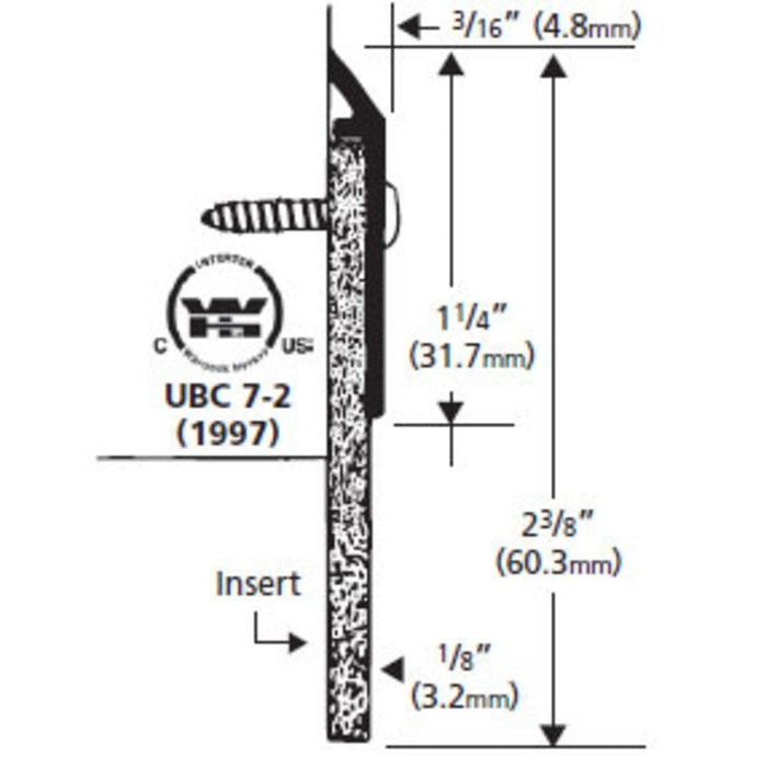 96" Clear Anodized Door Sweep – Commercial Aluminum Door Weatherstrip - Reflect Window & Door