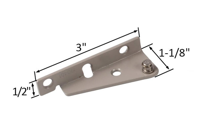Acme Hardware Left Hand Casement Window Stud Bracket - Reflect Window & Door