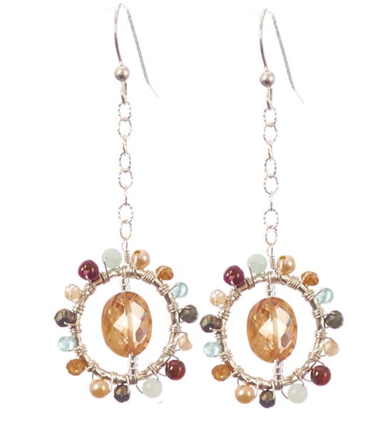 'Adaya' 14K Gold Earrings - Wilson Lee